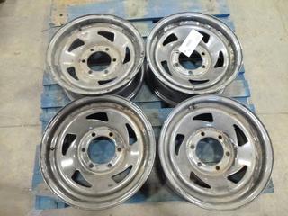 (4) Steel Rims 5.5 In. Bolt Circle, 15 In. x 6 In. x 6 Bolt (Row 2)
