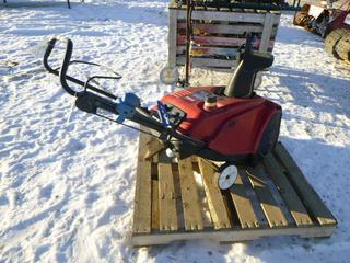 Toro Power Clear 621 QZE 21 In. Snow Blower c/w 4 Cyl, 163 CC OHV *Note: Engine Turns Over, Replacement Wheel Supplied* (Row 3)