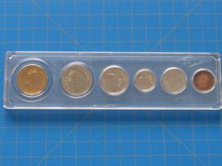 1992 Canadian Coin Set: $1.00, $0.50, $0.25, $0.10, $0.05 and $0.01