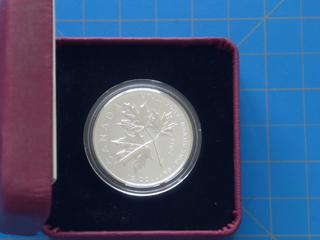 2011  Canadian $10 Maple Leaf Forever, 1/2 oz. Fine Silver Coin