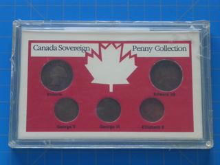 Canada Sovereign Penny Collection, Set of 5
