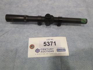 Crossman Scope 4 x 15 with Mounts, 26.4 cm Length (Upstairs)