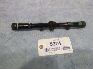 Marksman Scope 4 x 20  with Mounts, 27 cm Length (Upstairs)