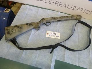 Camo Composite Rifle Stock with Shoulder Sling, * Note: Unknown Make and Caliber* (Upstairs)