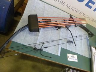 High Country Compound Bow c/w (5) Hunting Arrows (Upstairs)