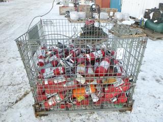 Assortment of Fire Extinguishers with Crate (Row 2)