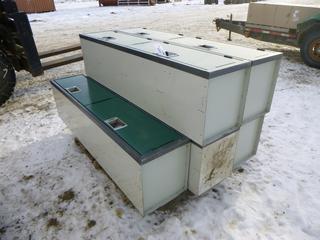 (5) Double Tier Lockers, 15 In. x 18 In. x 72 In. (Row 2)