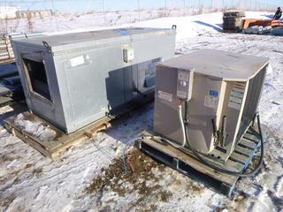 (1) Refrigeration Unit, (1) Roof Top Captive Air 330,000 BTU Heater (N. Fence)