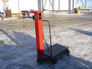 Avery Ltd. Portable Floor Scale, Model 5901-AAG, 1000 lbs. Capacity, SN 5-617864 (Row 4)