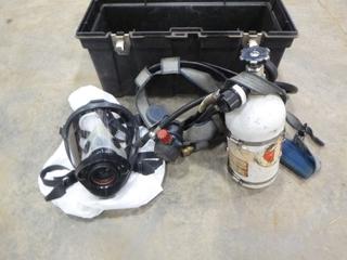 Open Circuit Pressure Demand Compressed Air Combination Escape SCBA and Supplied Air Face Respirator 2216 PSI (M-3-3)