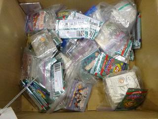 (2) Albums and Assorted Misc. Packages of Ty Collector Cards (B2)