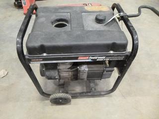 Coleman Powermate Portable Electric Generator, 6875 Max Watts, 5500 Running Watts, *Note: Engine Turns Over* (K-1-2)