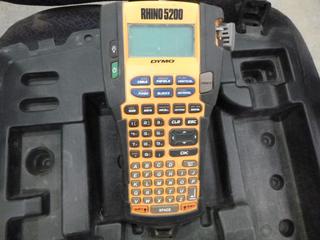 Dymo Rhino 5200 Professional Portable Label Maker, (E-1)
