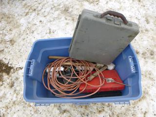 Assortment of Hand Tools and Electrical Components (Row 4)