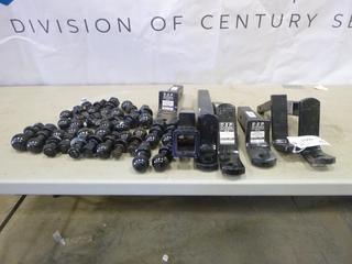Qty of Various Balls and Hitches (P-1-3)
