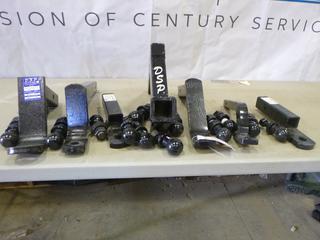 Qty of Various Balls and Hitches, Including DSP, (P-1-3)