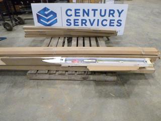 Assortment of 5 Ft. x 8 Ft. & 4 Ft. x 6 Ft Light Fixtures, *NOTE: Working Condition Unknown*, (D-2)