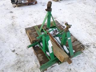 Green Line Adjustable Pipe Stands, (2) 2500Lb Capacity, (1) 3750Lb Capacity (Row 4)