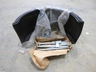 (2) Unused Semi Fenders with Mounting Hardware (O-2-1)