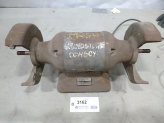 Baldor 8 In. Bench Grinder *Note: Running Condition* (E1)