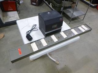 Pyramid Time Recording Equipment with Time Card Holder, Model 3700 (C1)