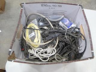 (2) Boxes of Misc. Panasonic KX-DT543 Phone System Cords: Electrical and Phone Cords (A2)