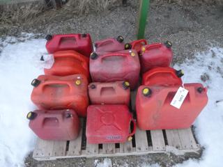 Qty of Assorted Jerry Cans