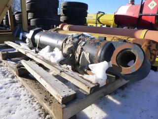 Hydraulic Cylinder, Approx. 6 Ft. Long with 12 In. Diameter (Row 1)