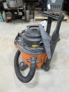 Ridgid Shop Vac, 12 Gal. 5.0 HP with Attachments, Model WD12701 (R-1-3)