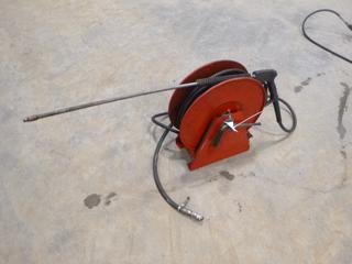 Reel Craft Hose Reel with Hose and Spray Gun, Model H18006M (T-2-2)