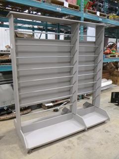 Large Stand with Removable Rods, Size 74 In. x 3 Ft. x 82 In.