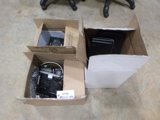 Assorted Office Phone and Computer Components: Phones, Keyboards, Wiring, etc. (P-3-2)