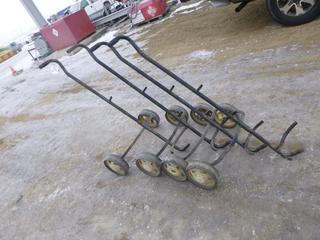 (4) American Golf Cart Company Golf Bag Caddy (Row 5)