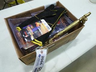 Cutting Torch Kit, Torch, Regulators, Hose and Gloves (S41)