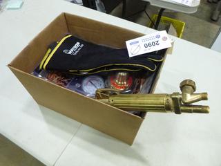 Cutting Torch Kit, Blue Shield  Diablo 499 Torch, Regulators, Hose and Gloves (S41)