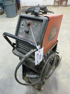 Lincoln Electric Weld Pak 175HD c/w Welding Cart and Welding Helmet, SN 3060701653 (E2)