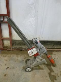 Milwaukee 1 1/4 In. Dymo Drill with Dymo Rig and Meter Box c/w 15 A, 120 V, SN 741B197220107 *Note: Running Condition Unknown* (Z)
