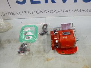 Unused Bezares PTO (Power Take Off), Part 2000XBN011RA c/w Mounting Bracket (R-3-2)