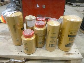 Qty of Assorted Caterpillar (CAT) Oil and Fuel Filters (R-2-3)