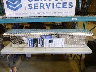 Unused Kobalt Full Size Single Lid Truck Tool Box, Model 73014037, 69 In. x 12 In. x 12.5 In. (Row 3)