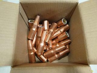 (25) Lincoln Electric, KP23T-37-B25, Nozzle, Gas, Fixed-Recess (E2)