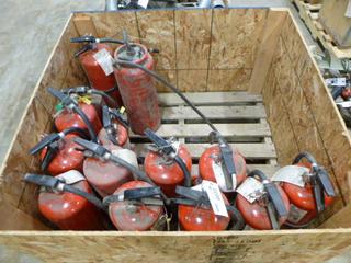 Qty of Fire Extinguishers, Mostly 20 lbs., *NOTE: Need Recertification* (S-1-2)