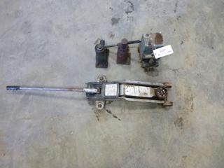 (1) Hydraulic Trolley Jack, 4000 lbs. Capacity with (3) Hydraulic Jacks (Row 3)
