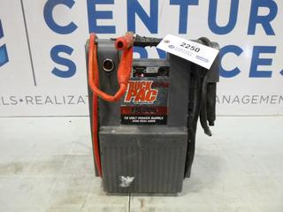 Booster Pac Truck Pac 12 Volt ES6000 c/w 3000 Peak Amp *Note: Has Power, No Charger* (J-3-3)