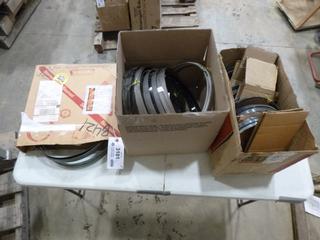 Qty of Band Saw Blades, Various Models and Lengths, Mixture of 1/2 In., 3/4 In., and 1 In. Widths (S-2-1)