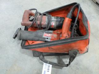 (1) Milwaukee Reciprocating Saw, (1) Magnum Hole Shooter, (1) Reciprocating Saw (Working Condition Unknown) (S-2-2)