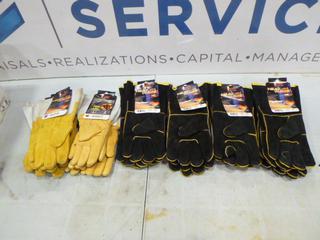 Qty of Unused Watson Welding Gloves, Various Styles and Sizes (C1)
