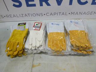 Qty of Unused Werkrew, BDG and ProClass Welding Gloves, Various Styles and Sizes (C1)
