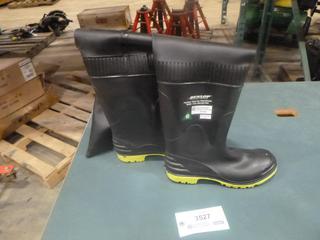 Dunlop Hip Waders, Polysteel Toe, Size 11 (C2)