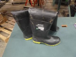 Dunlop Hip Waders, Polysteel Toe, Size 11 (C2)